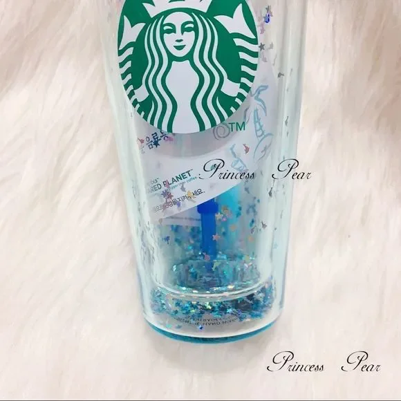 Starbucks Korea Glitter Whale Glass Tumbler - Picture 10 of 13